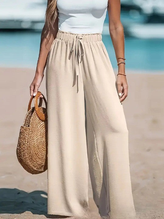 All-Season Wide-Leg Loose-Fit Casual & Stylish Beach Trousers