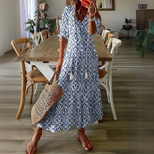 Paisley™ | Chic Boho Midi Dress