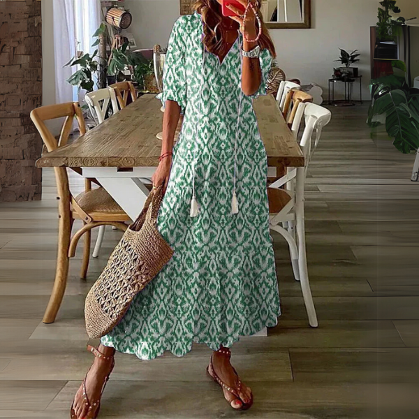 Paisley™ | Chic Boho Midi Dress