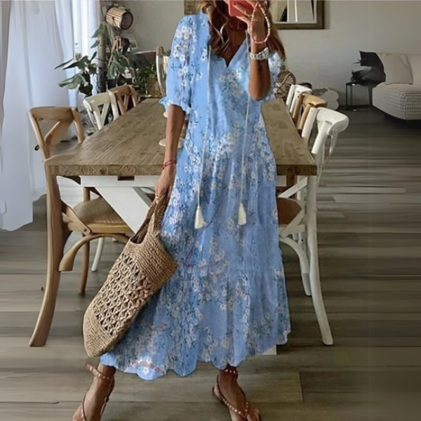 Paisley™ | Chic Boho Midi Dress
