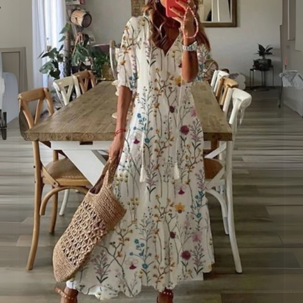 Paisley™ | Chic Boho Midi Dress
