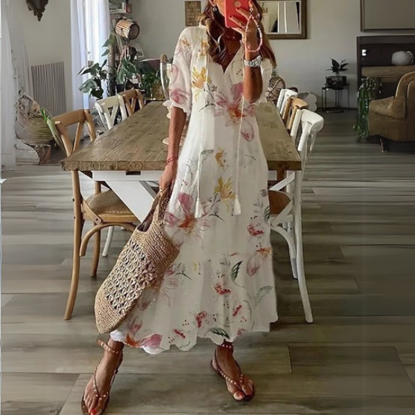 Paisley™ | Chic Boho Midi Dress