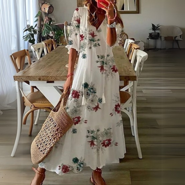 Paisley™ | Chic Boho Midi Dress